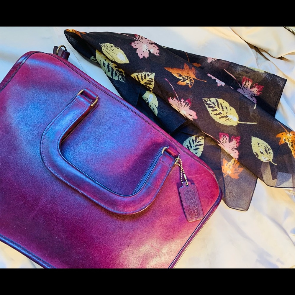 Coach Bonnie Cashin NYC briefcase